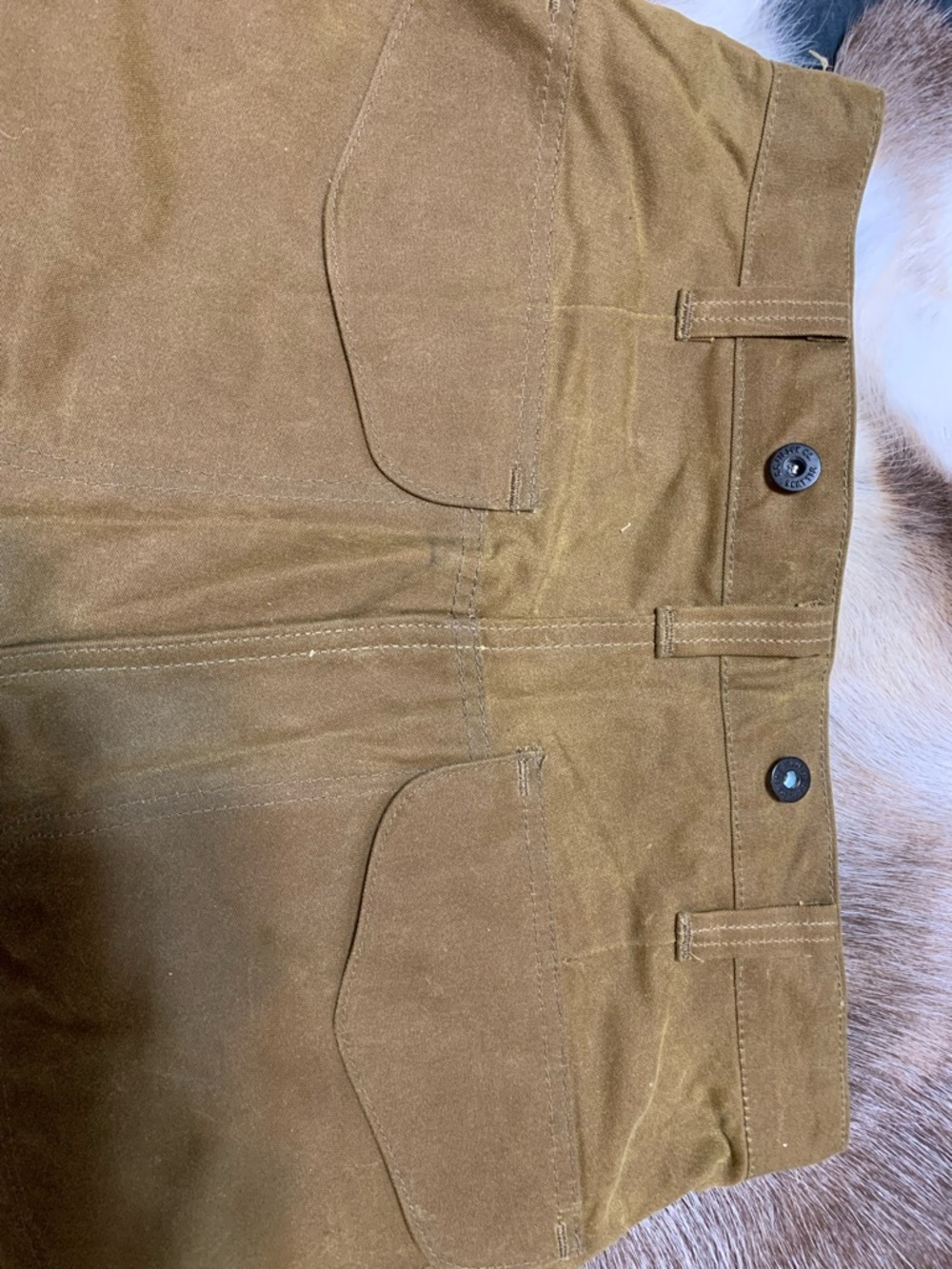Filson oil finish double tin cloth work pants - Picture 5 of 8